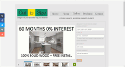 Desktop Screenshot of cut-to-size.com